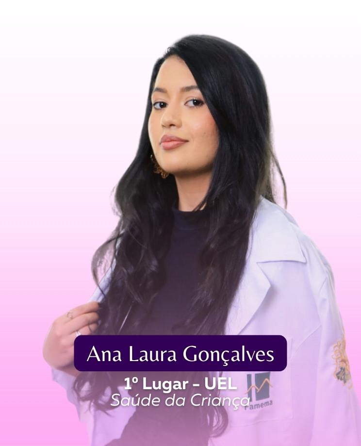 Aluna Ana Laura Gonçalves - Residente Aprovado