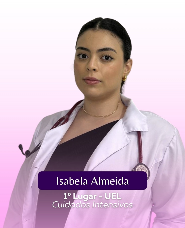 Aluna Isabela Almeida - Residente Aprovado